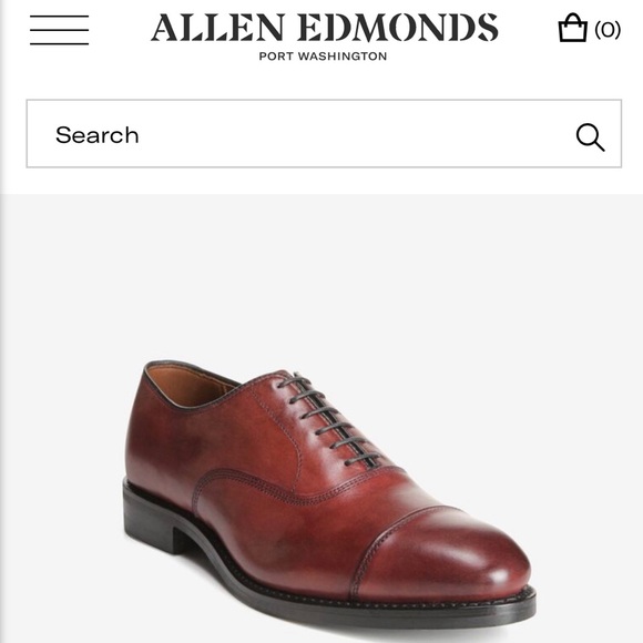 allen edmonds wedding deal